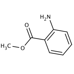 Antranilan metylu [134–20–3]